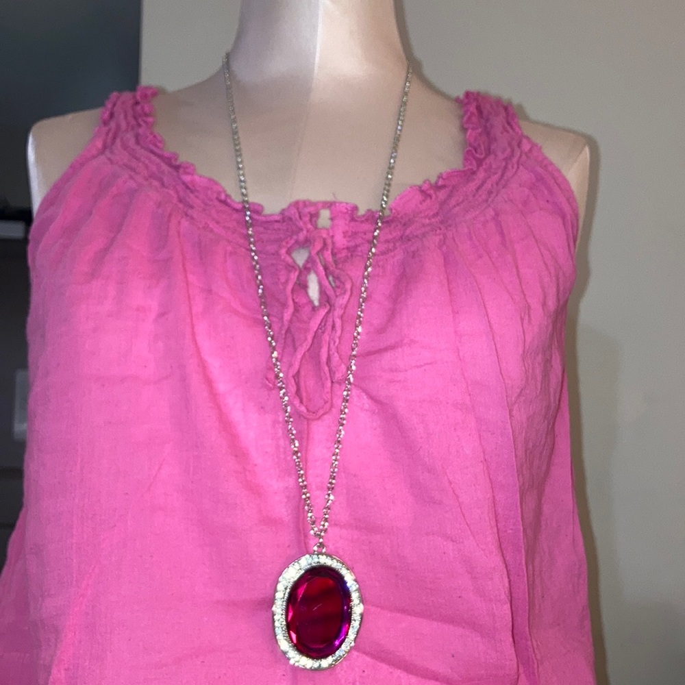 Pink ice sparkle